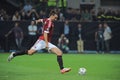 Zlatan Ibrahimovic pull the penalty kick Royalty Free Stock Photo